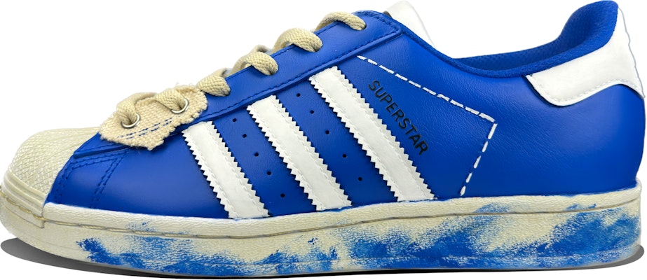 아디다스 오리지널 슈퍼스타 '블루 메카닉 스피릿' 커스텀 슈즈 EG4958(Team83-《蓝》) Order 아디다스 오리지널 슈퍼스타 '블루 메카닉 스피릿' 커스텀 슈즈 EG4958(Team83-《蓝》)