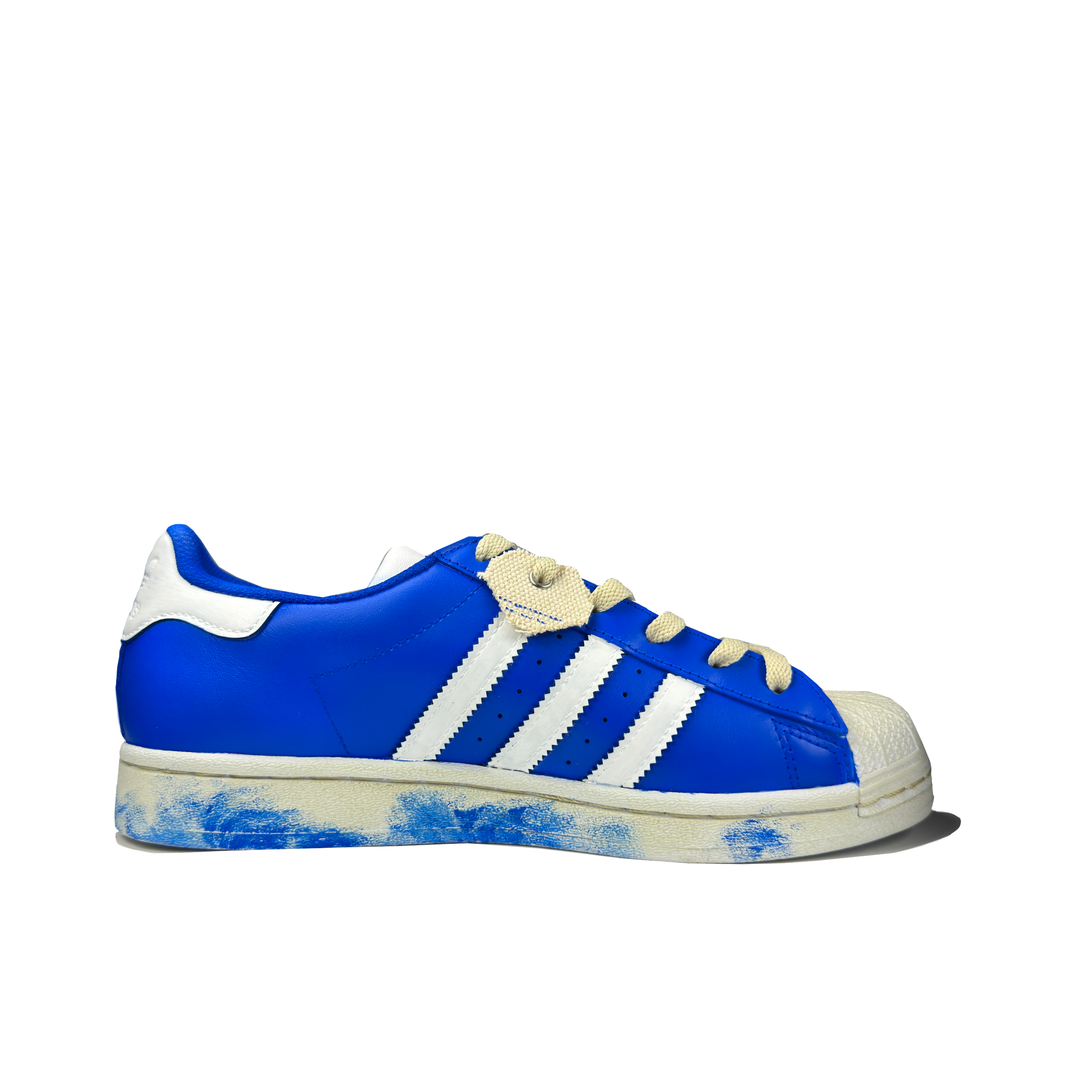 Lookbook [Zapatillas Personalizadas] adidas Originals Superstar 'Espíritu Mecánico Azul' EG4958(Team83-《蓝》）