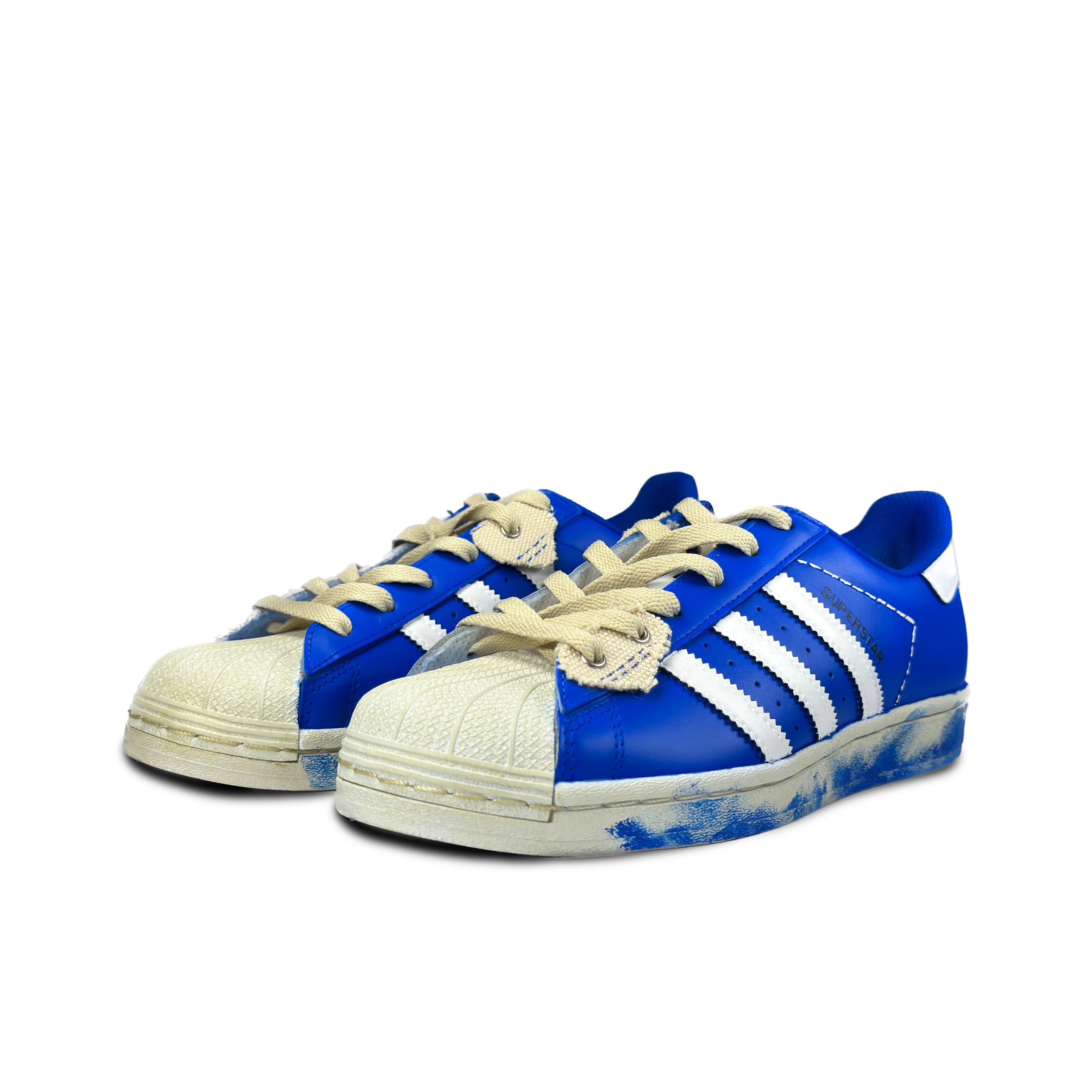 Shop [Zapatillas Personalizadas] adidas Originals Superstar 'Espíritu Mecánico Azul' EG4958(Team83-《蓝》）