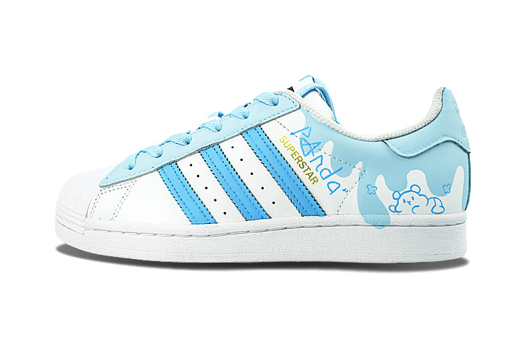 [Custom Shoes] adidas Originals Superstar 'Blue White PaPa Bear'