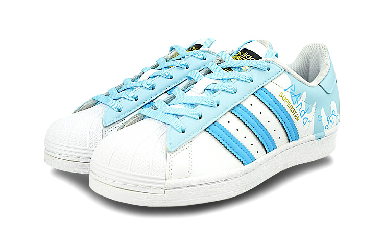 [Custom Shoes] adidas Originals Superstar 'Blue White PaPa Bear' 圖 3