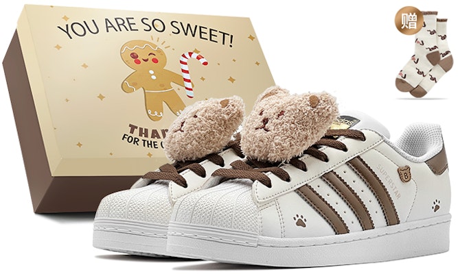 Zapatillas adidas Originals Superstar 'Oso Degradé Marrón Blanco' EG4958(TeamS-萌趣小熊阿迪S-BOX) Buy Zapatillas adidas Originals Superstar 'Oso Degradé Marrón Blanco' EG4958(TeamS-萌趣小熊阿迪S-BOX)