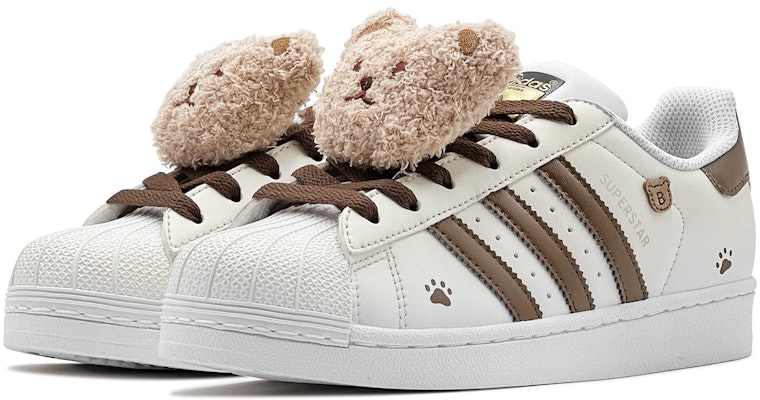 Zapatillas adidas Originals Superstar 'Oso Degradé Marrón Blanco' EG4958(TeamS-萌趣小熊阿迪S-BOX) Shop Zapatillas adidas Originals Superstar 'Oso Degradé Marrón Blanco' EG4958(TeamS-萌趣小熊阿迪S-BOX)