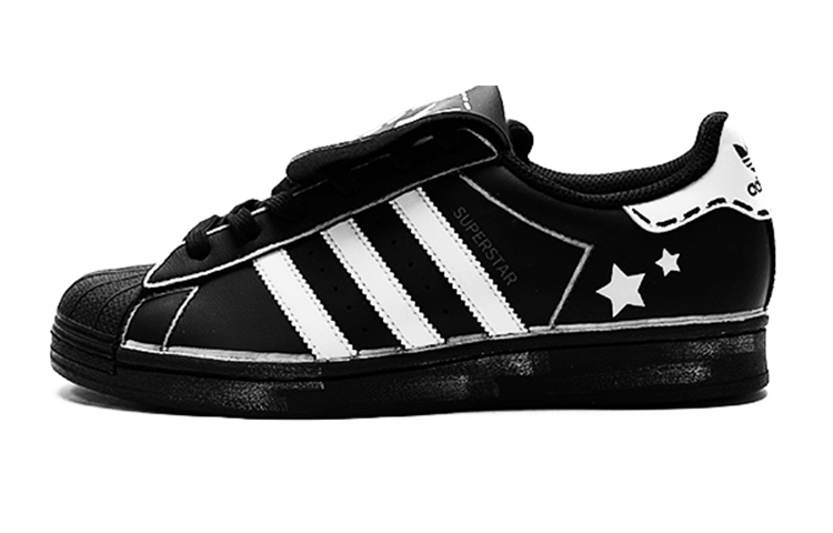 Buy [Sepatu Custom] adidas Originals Superstar 'Gelembung Ubur-Ubur Hitam Putih' EG4959(Team15-朋克街区)