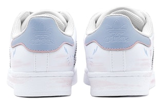 【定製球鞋】adidas originals Superstar 兔兔塗鴉 限定鞋盒 低幫 板鞋 男女同款 粉藍 Shop 【定製球鞋】adidas originals Superstar 兔兔塗鴉 限定鞋盒 低幫 板鞋 男女同款 粉藍