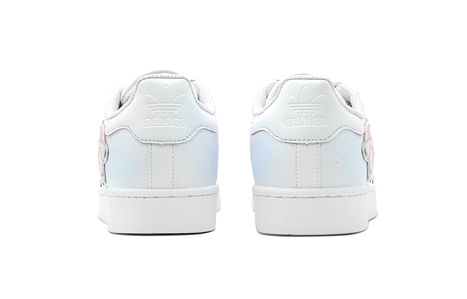 [Custom Shoes] adidas Originals Superstar 'Candy Planet Pink Blue' 圖 5