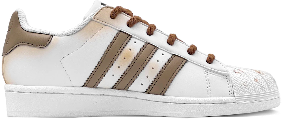 カスタム Superstar "キャラメルカプチーノ" (adidas Originals) EG4958(Team88-复古布朗S-BOX) Lookbook カスタム Superstar "キャラメルカプチーノ" (adidas Originals) EG4958(Team88-复古布朗S-BOX)