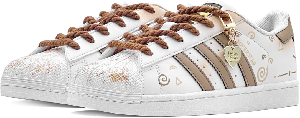 カスタム Superstar "キャラメルカプチーノ" (adidas Originals) EG4958(Team88-复古布朗S-BOX) Shop カスタム Superstar "キャラメルカプチーノ" (adidas Originals) EG4958(Team88-复古布朗S-BOX)