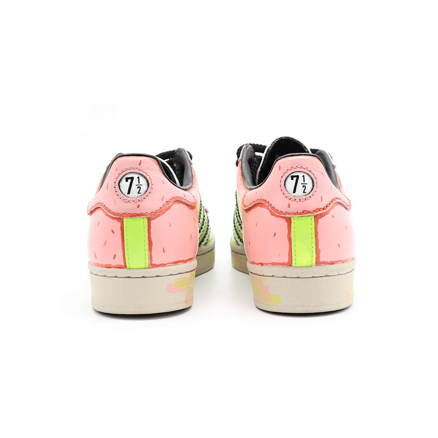 Purchase [Scarpe Personalizzate] adidas Originals Superstar ''Cartoon Rosa'' ID1009（Team174-缤纷派大星）