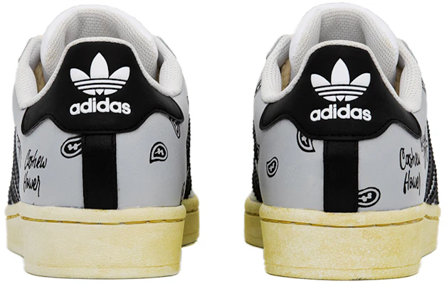 【客製化球鞋】adidas originals Superstar 腰果花 百搭 做舊 麻繩鞋帶 塗鴉 街頭 休閒 低筒 板鞋 男女同款 黑白灰 Shop 【客製化球鞋】adidas originals Superstar 腰果花 百搭 做舊 麻繩鞋帶 塗鴉 街頭 休閒 低筒 板鞋 男女同款 黑白灰