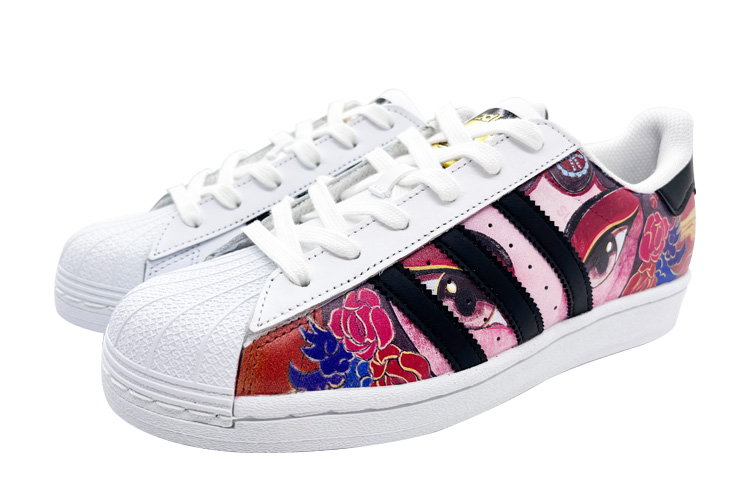 Lookbook [Kasur Kasut] adidas Originals Superstar 'Opera Cina Putih Merah' EG4958（Team185-花旦）