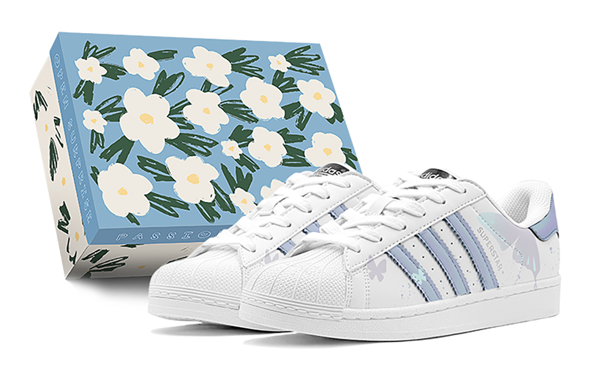 [Custom Shoes] adidas Originals Superstar 'Christmas Butterfly'
