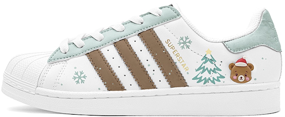 Zapatillas adidas Originals Superstar 'Navidad Oso Verde Blanco' EG4958(TeamS-圣诞小熊S-BOX) Order Zapatillas adidas Originals Superstar 'Navidad Oso Verde Blanco' EG4958(TeamS-圣诞小熊S-BOX)