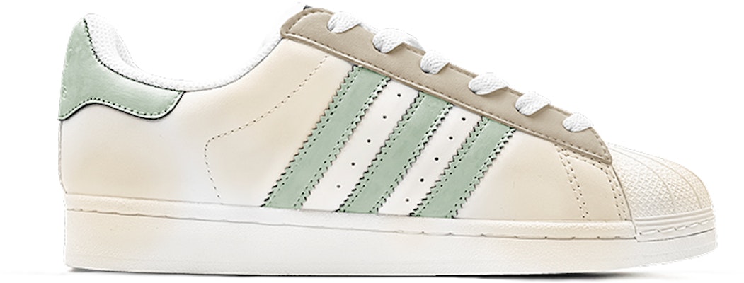 【定制鞋款】阿迪达斯三叶草 SuperStar '圣诞老化心形吊坠卡其渐变' EG4958(TeamS-做旧爱心挂坠S-BOX) Lookbook 【定制鞋款】阿迪达斯三叶草 SuperStar '圣诞老化心形吊坠卡其渐变' EG4958(TeamS-做旧爱心挂坠S-BOX)