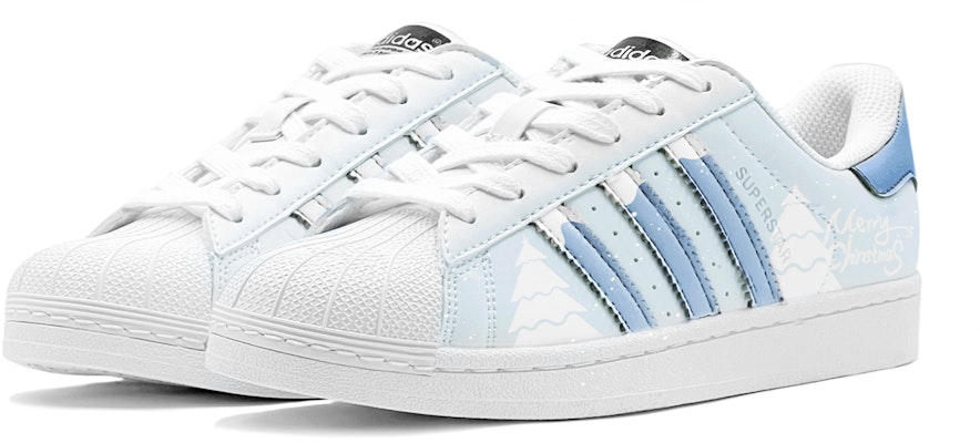 アディダス オリジナルス スーパースター "雪の結晶" (青/白) EG4958(TeamS-雪花之恋S-BOX) Shop アディダス オリジナルス スーパースター "雪の結晶" (青/白) EG4958(TeamS-雪花之恋S-BOX)