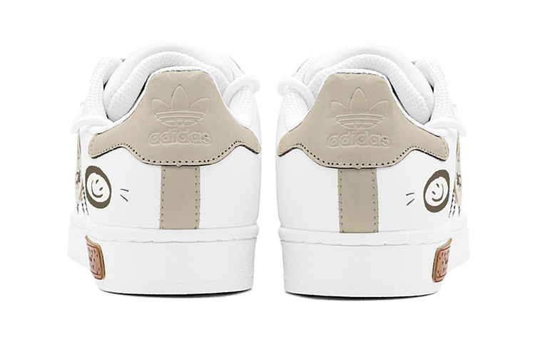 Purchase [定制鞋款] adidas Originals Superstar '农历新年微笑棕色' EG4958(TeamS-快乐笑脸S-BOX)