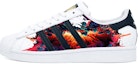 Order 【訂製球鞋】 adidas originals Superstar 貝殼頭 星雲爆炸 低筒 板鞋 男女同款 紅色
