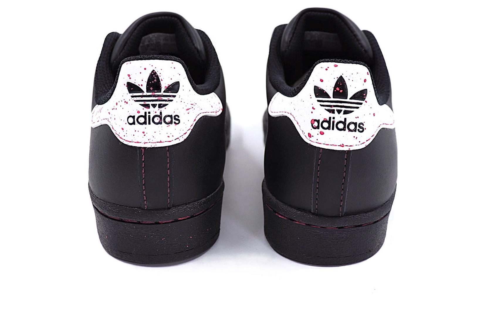 Shop 【定制鞋款】阿迪达斯三叶草Superstar“蔓越莓Futureshell” EG4959(Team25-蔓越莓贝壳头XSC)