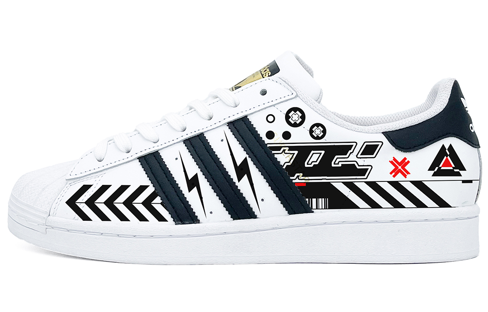 [Custom Shoes] adidas Originals Superstar 'Cyberpunk Black'