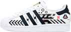 Buy 【訂製球鞋】 adidas originals Superstar 貝殼頭 賽博龐克 低筒 帆布鞋 男女同款 黑色