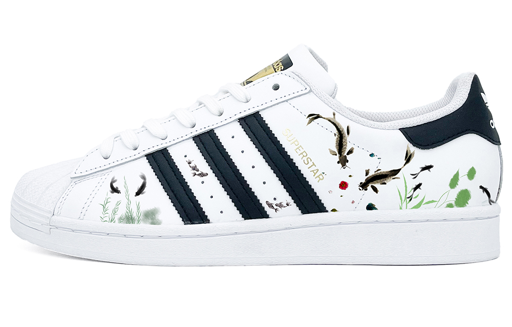 [Custom Shoes] adidas Originals Superstar 'Danqing Jinli Black'