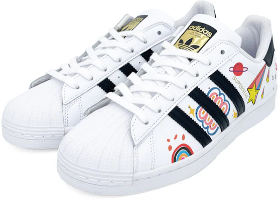 아디다스 오리지널 슈퍼스타 '도파민 레인보우' (Adidas Originals Superstar 'Dopamine Rainbow') EG4958(Team2-多巴胺涂鸦彩虹) Lookbook 아디다스 오리지널 슈퍼스타 '도파민 레인보우' (Adidas Originals Superstar 'Dopamine Rainbow') EG4958(Team2-多巴胺涂鸦彩虹)