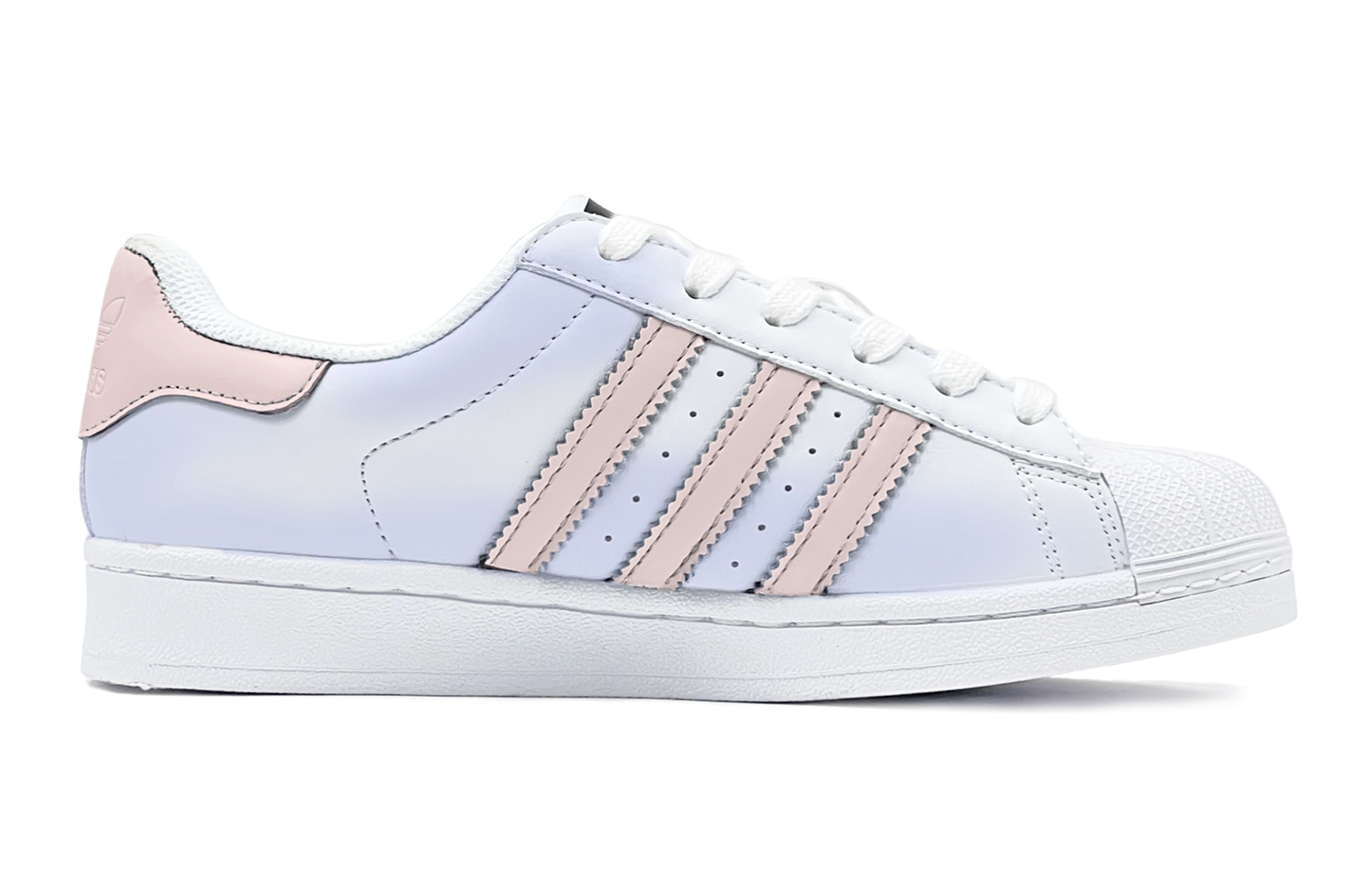 Lookbook [Sepatu Kustom] adidas Originals Superstar 'Dopamin Dressing Cloud' EG4958(TeamS-粉紫云朵涂鸦S-BOX)