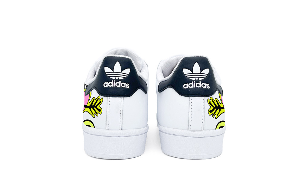 [Custom Shoes] adidas Originals Superstar 'Dopamine Pink' 圖 5