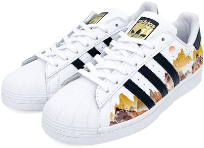 【客製化球鞋】 adidas originals Superstar 貝殼頭 日照金山 百搭舒適 低筒 運動鞋 男女款 金黃色 Lookbook 【客製化球鞋】 adidas originals Superstar 貝殼頭 日照金山 百搭舒適 低筒 運動鞋 男女款 金黃色