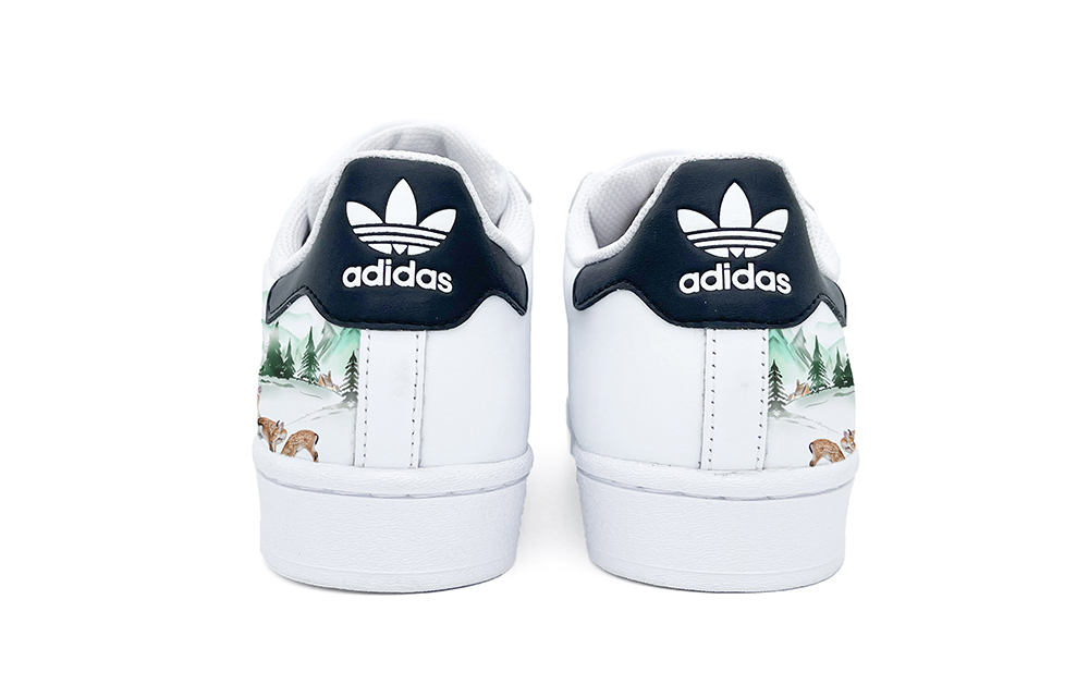 [Custom Shoes] adidas Originals Superstar 'Green Fortune' 圖 4