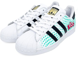 【訂製球鞋】 adidas originals Superstar 貝殼頭 綠色星星Kiss 低筒 滑板鞋 男女款 綠色 Shop 【訂製球鞋】 adidas originals Superstar 貝殼頭 綠色星星Kiss 低筒 滑板鞋 男女款 綠色