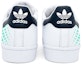 Purchase 【訂製球鞋】 adidas originals Superstar 貝殼頭 綠色星星Kiss 低筒 滑板鞋 男女款 綠色