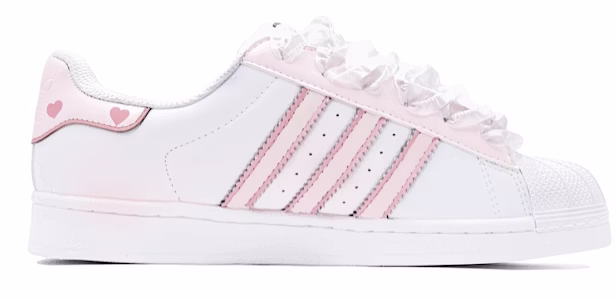 아디다스 오리지널 슈퍼스타 '하트 낙서' (커스텀) EG4958(TeamS-粉白爱心HeartS-BOX) Order 아디다스 오리지널 슈퍼스타 '하트 낙서' (커스텀) EG4958(TeamS-粉白爱心HeartS-BOX)