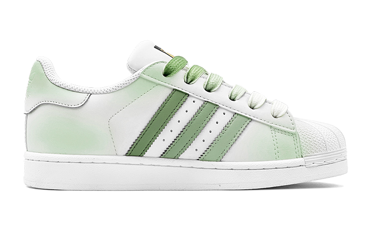 [Custom Shoes] adidas Originals Superstar 'Iridescent Stars - Green' 圖 3