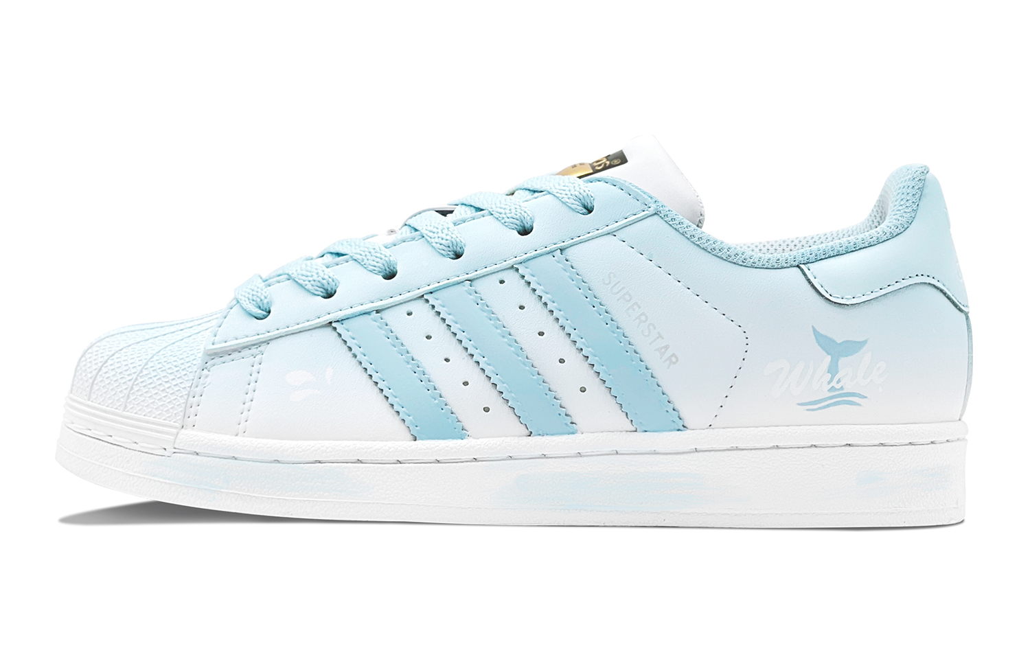 [Custom Shoes] adidas Originals Superstar 'Island Blue Whale'