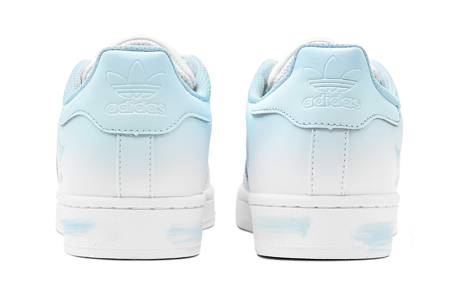 Shop [定制鞋款] 阿迪达斯 Originals Superstar '岛蓝鲸' EG4958(TeamS-大海蓝鲸S-BOX)