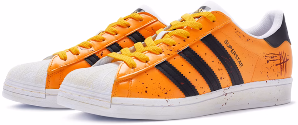 아디다스 오리지널 슈퍼스타 '킬빌 블랙 옐로우' 커스텀 슈즈 EG4958(TeamR-杀死比尔男女款QD) Lookbook 아디다스 오리지널 슈퍼스타 '킬빌 블랙 옐로우' 커스텀 슈즈 EG4958(TeamR-杀死比尔男女款QD)