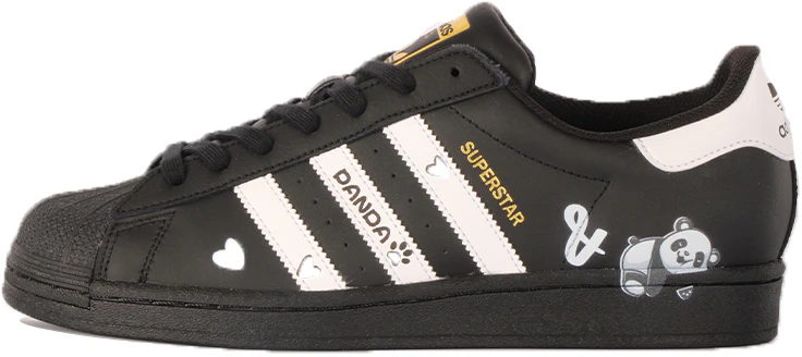 custom-shoes-adidas-originals-superstar-lazy-panda