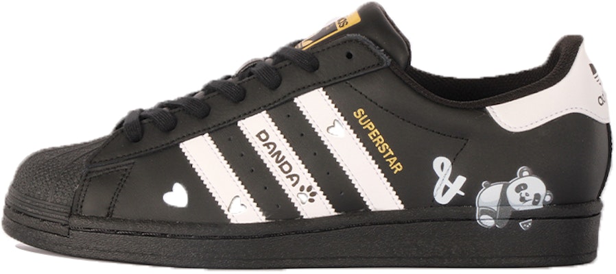 【客製球鞋】adidas originals Superstar 貝殼頭 中式國風 隨意大熊貓 低筒 板鞋 男女皆宜 黑 Buy 【客製球鞋】adidas originals Superstar 貝殼頭 中式國風 隨意大熊貓 低筒 板鞋 男女皆宜 黑