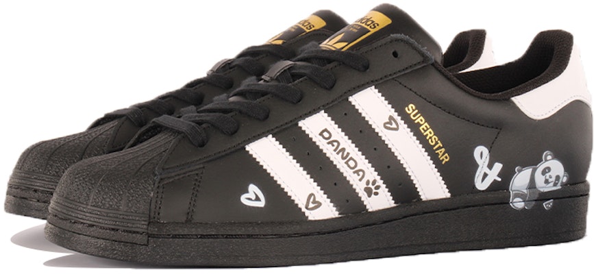 【客製球鞋】adidas originals Superstar 貝殼頭 中式國風 隨意大熊貓 低筒 板鞋 男女皆宜 黑 Lookbook 【客製球鞋】adidas originals Superstar 貝殼頭 中式國風 隨意大熊貓 低筒 板鞋 男女皆宜 黑