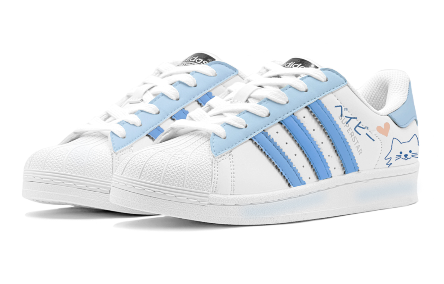 [Custom Shoes] adidas Originals Superstar 'Love Cats' 圖 3