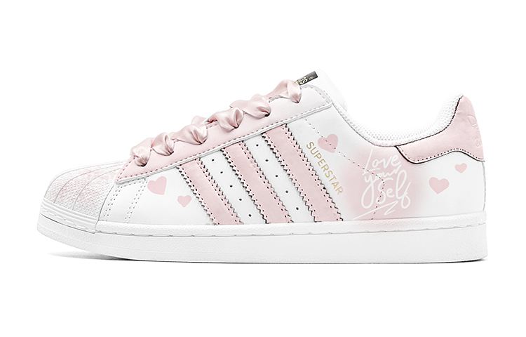 [Custom Shoes] adidas Originals Superstar 'Love Declaration White Pink' 圖 2