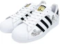 Lookbook 【訂製球鞋】adidas originals Superstar 貝殼頭 機械鳥 低筒 板鞋 男女款 黑色