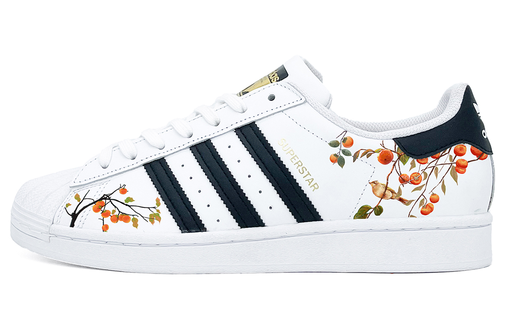 Buy [Sepatu Kustom] adidas Originals Superstar 'Oranye Kesemek' EG4958(Team2-柿柿如意)