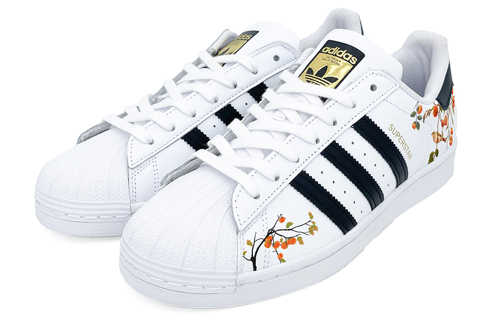 Lookbook [Sepatu Kustom] adidas Originals Superstar 'Oranye Kesemek' EG4958(Team2-柿柿如意)