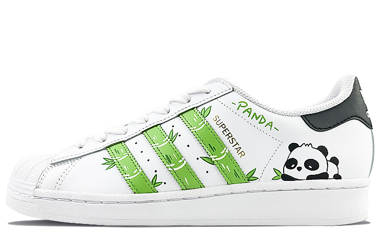 [Custom Shoes] adidas Originals Superstar 'Panda'