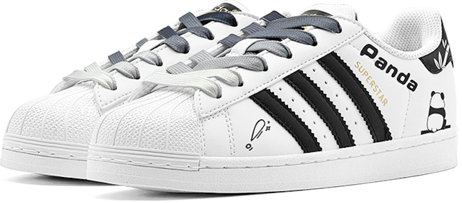 아디다스 오리지널 슈퍼스타 '판다의 장난' (커스텀 슈즈) EG4958(TeamS-萌趣熊猫S-BOX) Shop 아디다스 오리지널 슈퍼스타 '판다의 장난' (커스텀 슈즈) EG4958(TeamS-萌趣熊猫S-BOX)