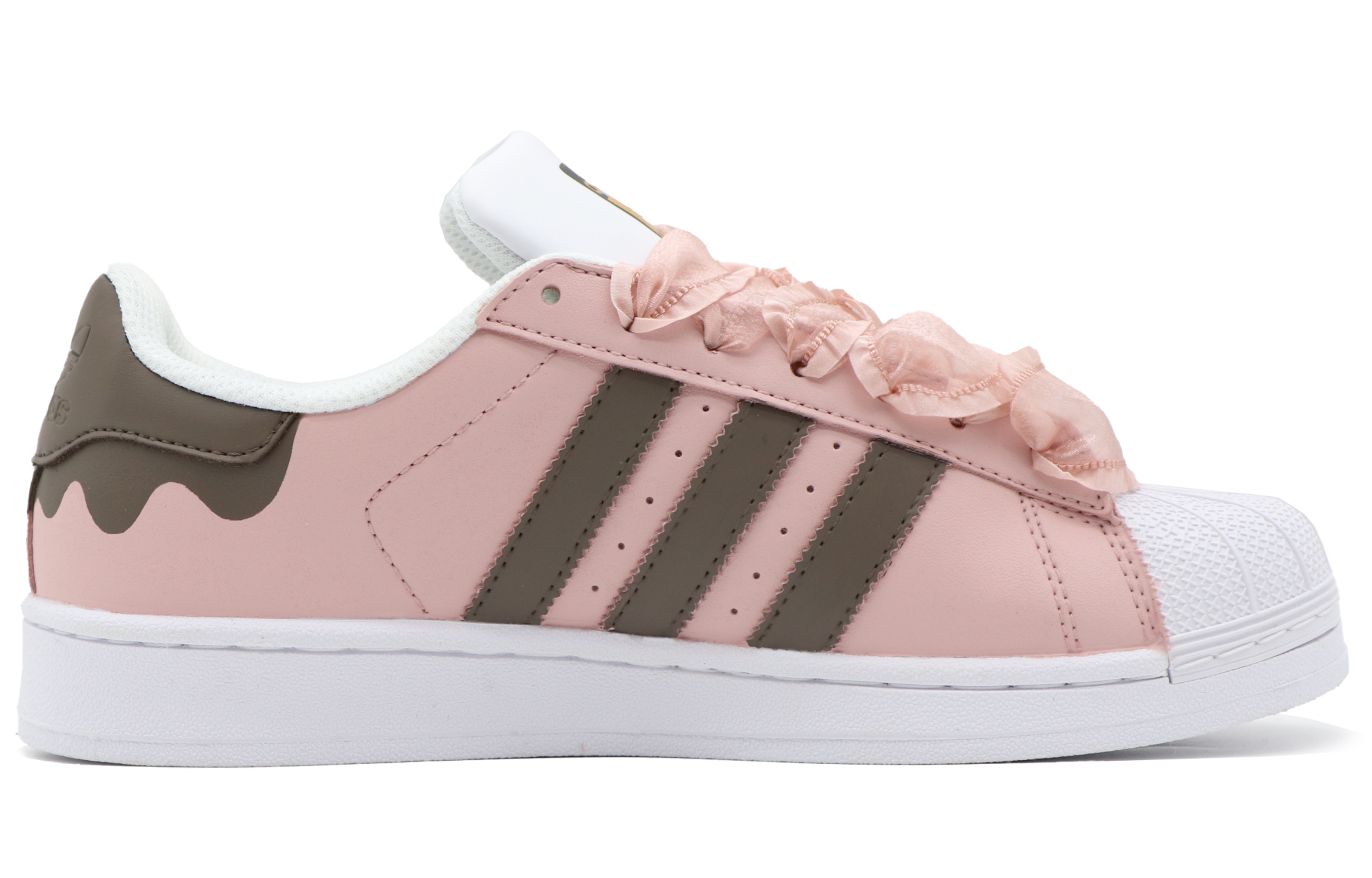 peach color adidas shoes