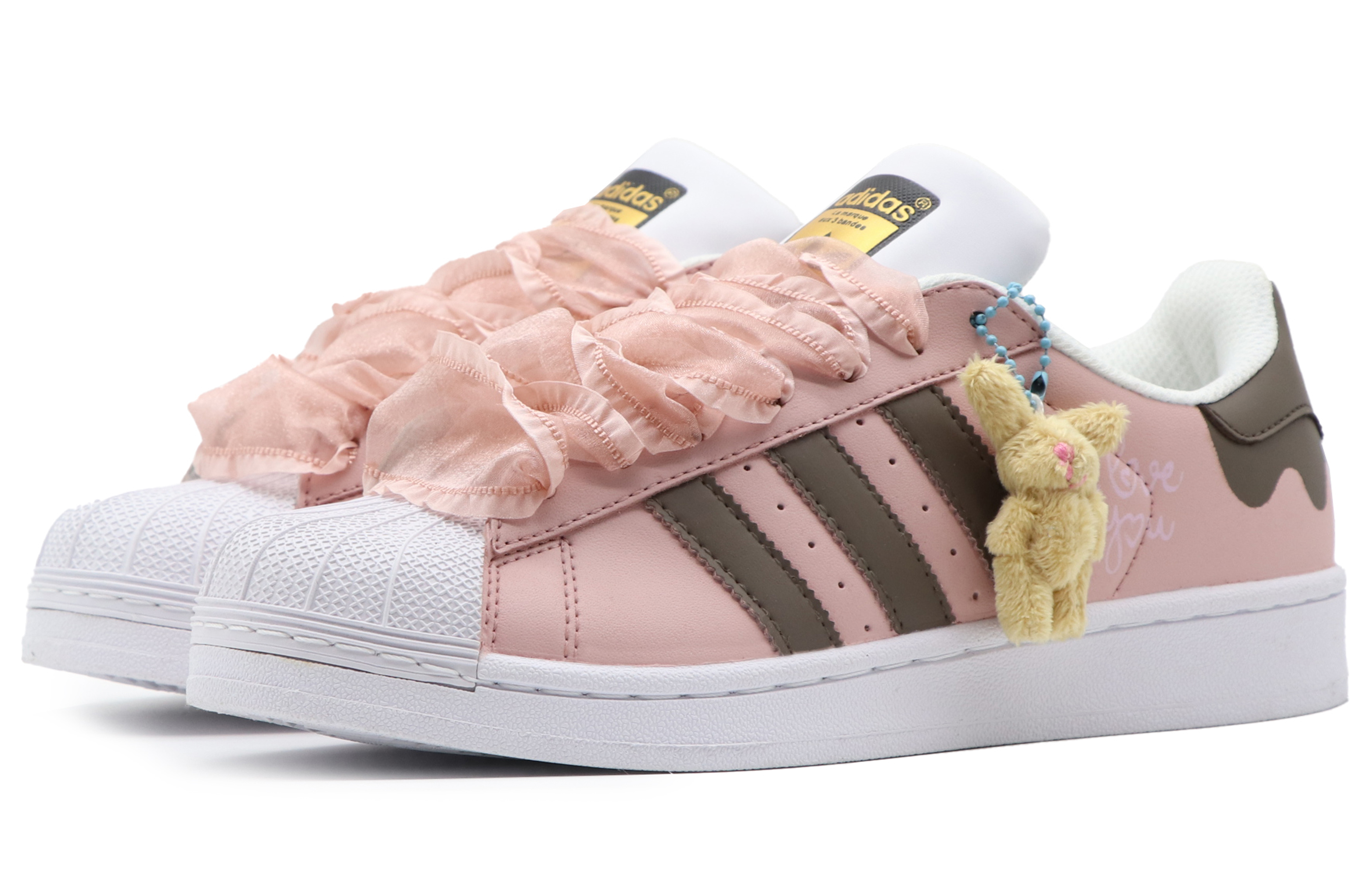 [Custom Shoes] adidas Originals Superstar 'Peach Cream Puff' 圖 4