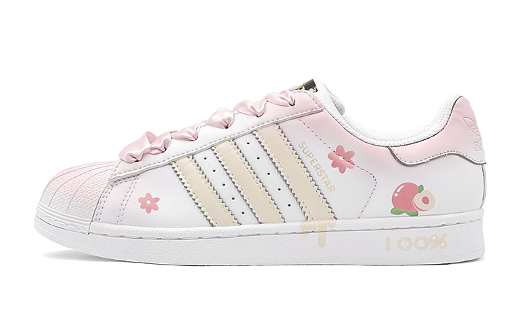 Buy [Sepatu Kustom] adidas Originals Superstar 'Peach Juice' EG4958(TeamS-蜜桃果汁S-BOX)